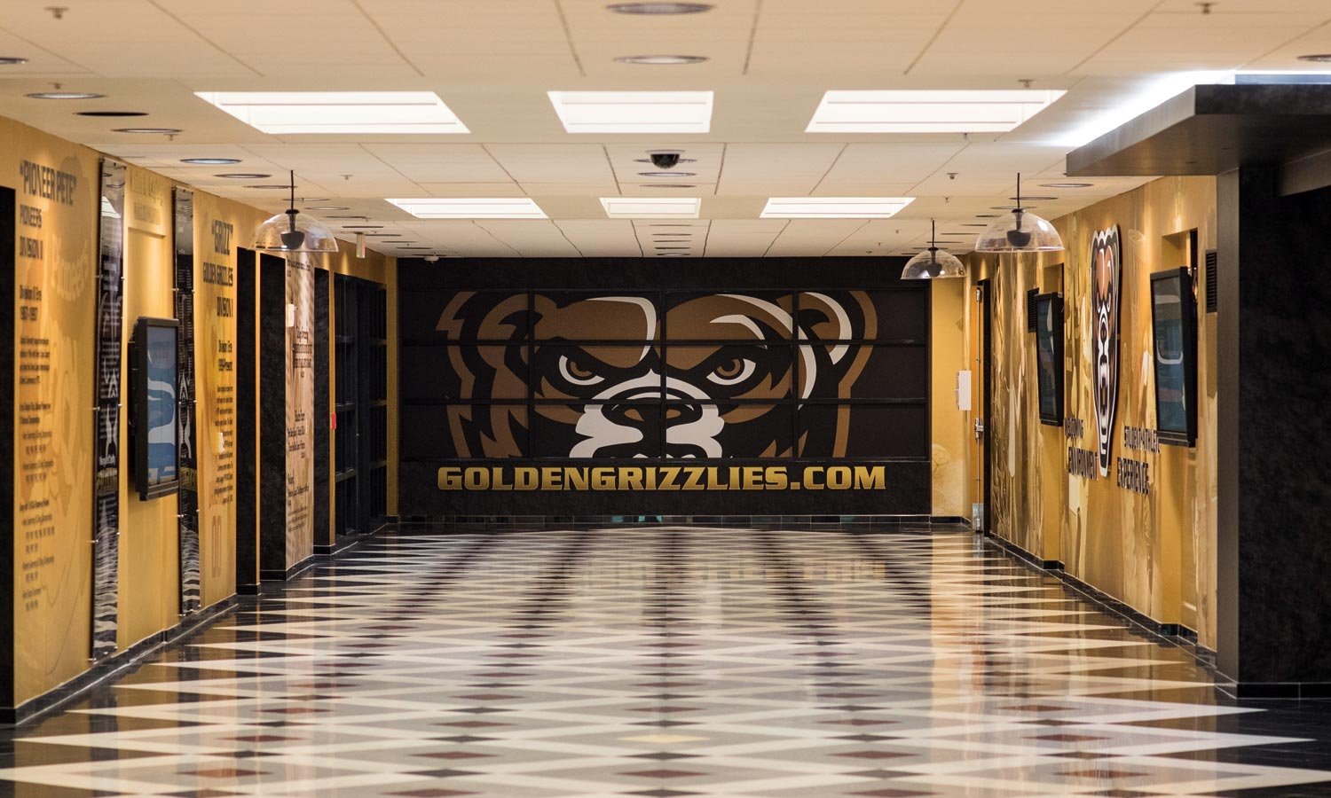Featured image for Oh-Rena! TVs, graphics greet Grizzly fans