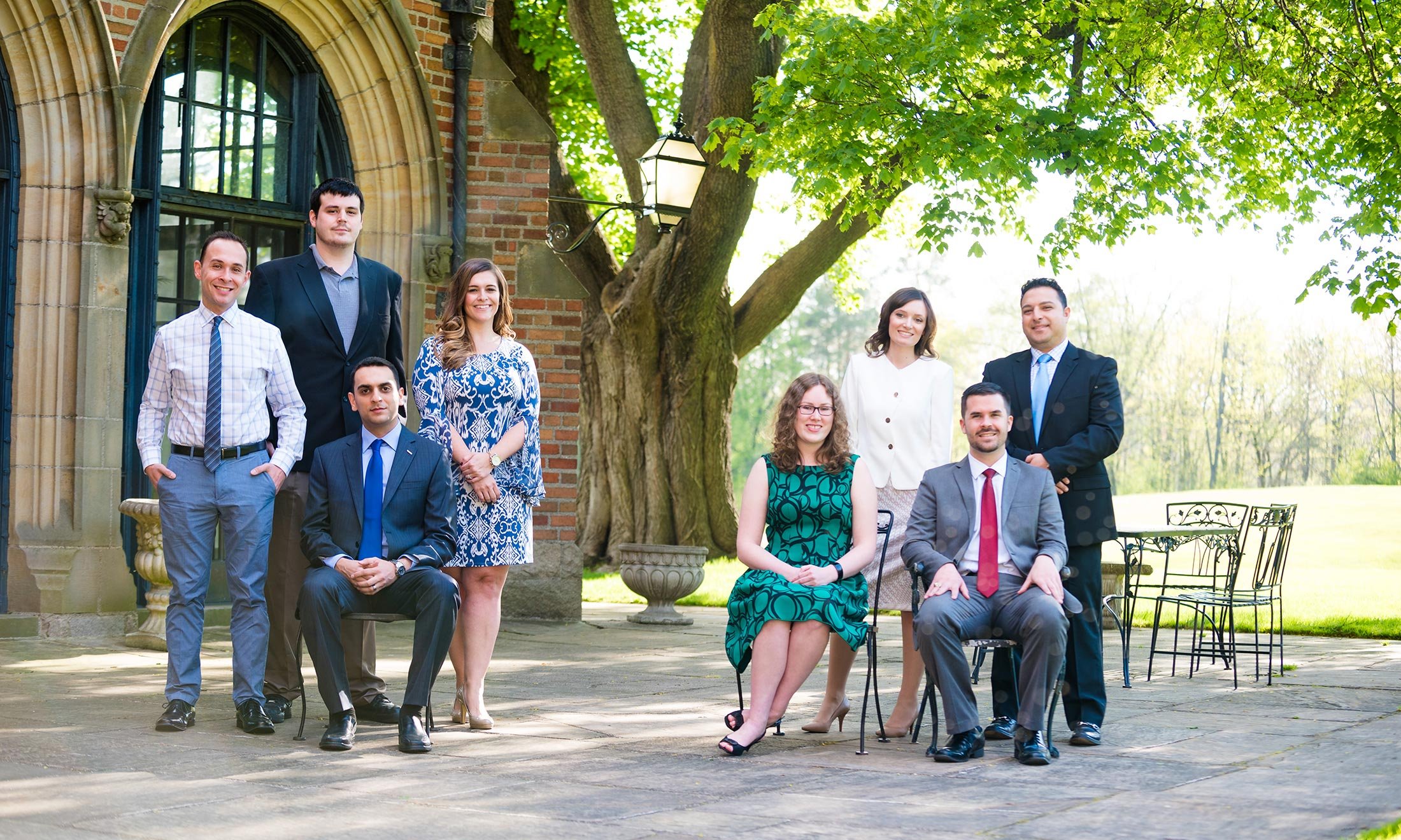 The graduates honored at the Oakland University Young Alumni Association’s 10 Within 10 Awards
