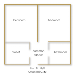 Hamlin Hall Standard Suite