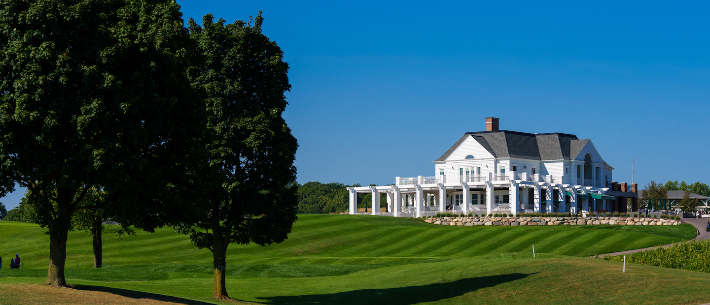 Oakland University's golf course