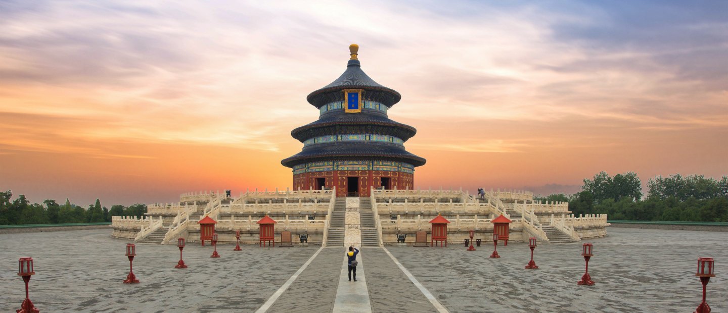 A temple in Beijing, China.