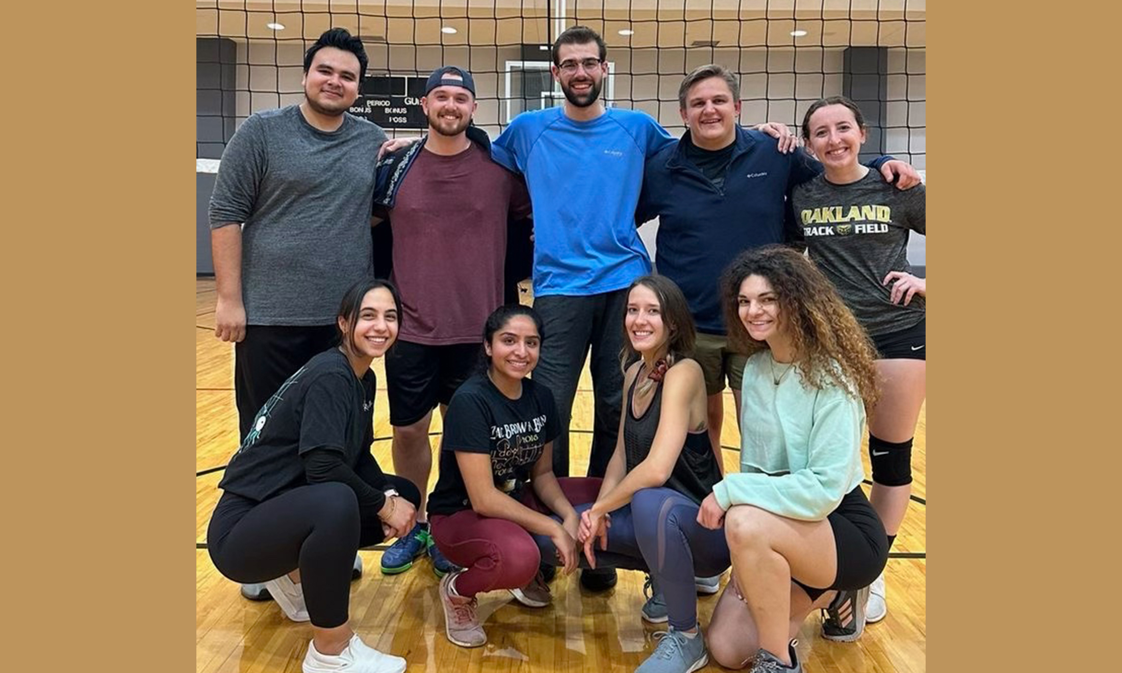 An image of one of OUWB's intramural sports teams