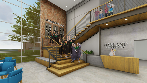 An image of what the entrance to O'Dowd Hall might look like