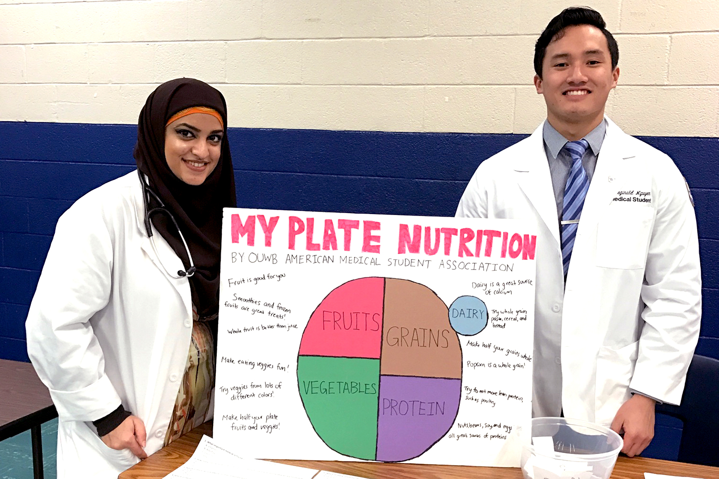 Jamilah Alhashidi - 2019 and Reginald Nguyen -2020