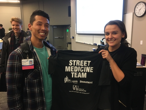 Street Medicine launches with shirt handout