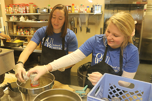 OUWB students mark Martin Luther King Jr. Day