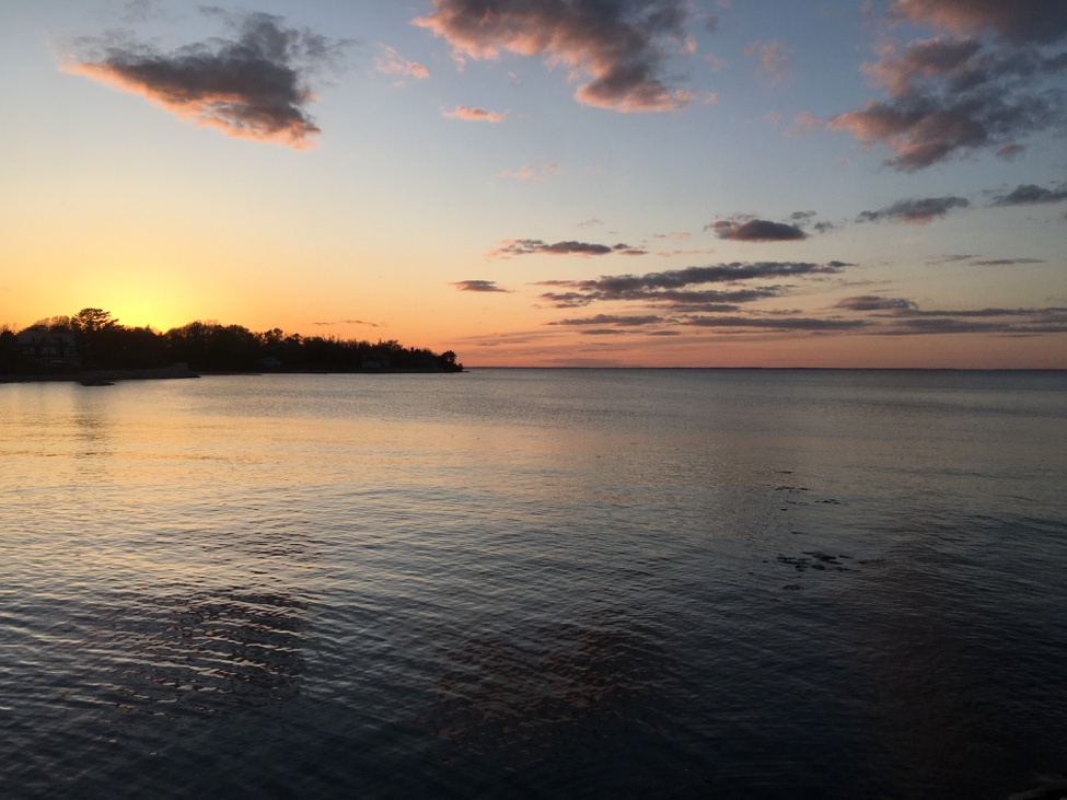 A photo of a sunset taken by Judith Venuti