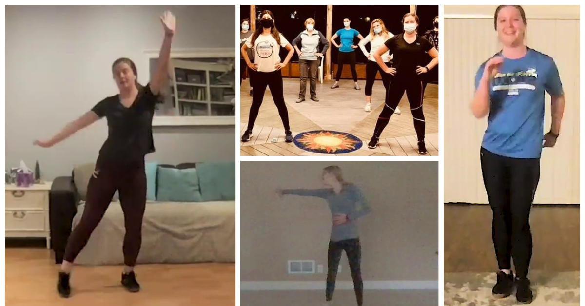 A collage of images from OUWB's Dance Medicine MD