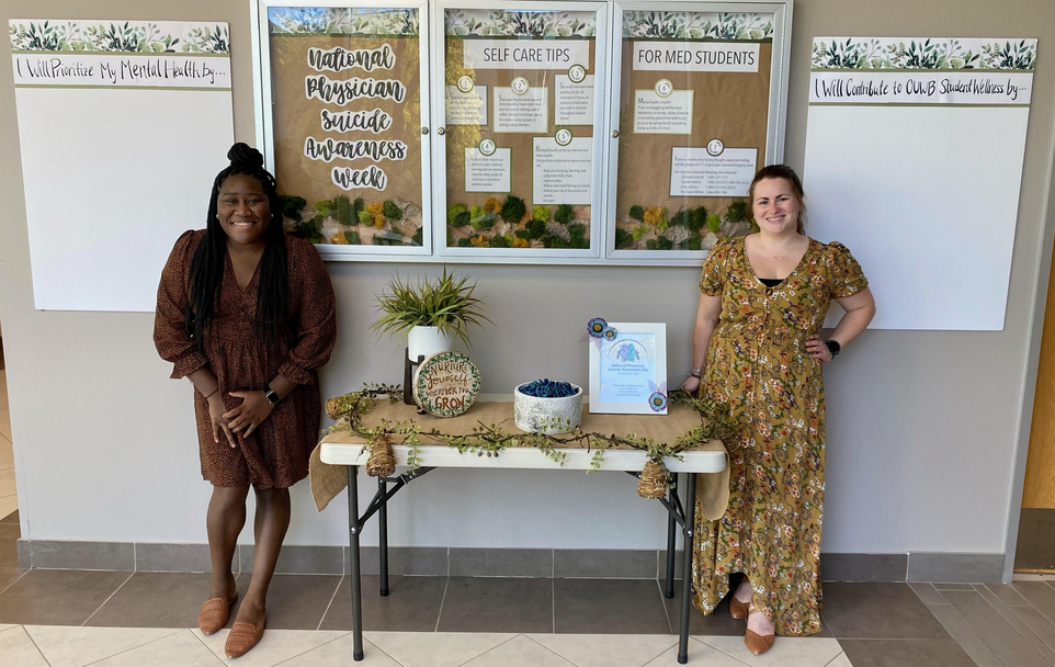 091422 MentalHealthAwareness2 An image of Ashley Watters and Janae Kinn