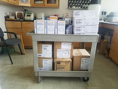 Personal protective equipment donation
