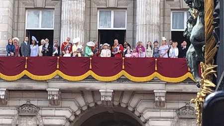 Royal Family at Buckingham Palace