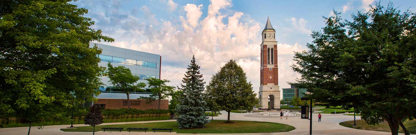 Oakland University Campus Shot