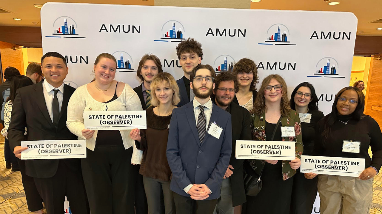 Students at American Model UN Conference