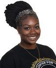 Kamora Keys smiling at the camera