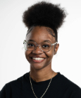 Diamond Robinson smiling at the camera