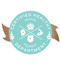 Healthy Department Award Decal Bronze
