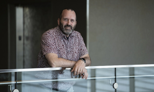 Joe Vercellone, M.D., poses for a picture
