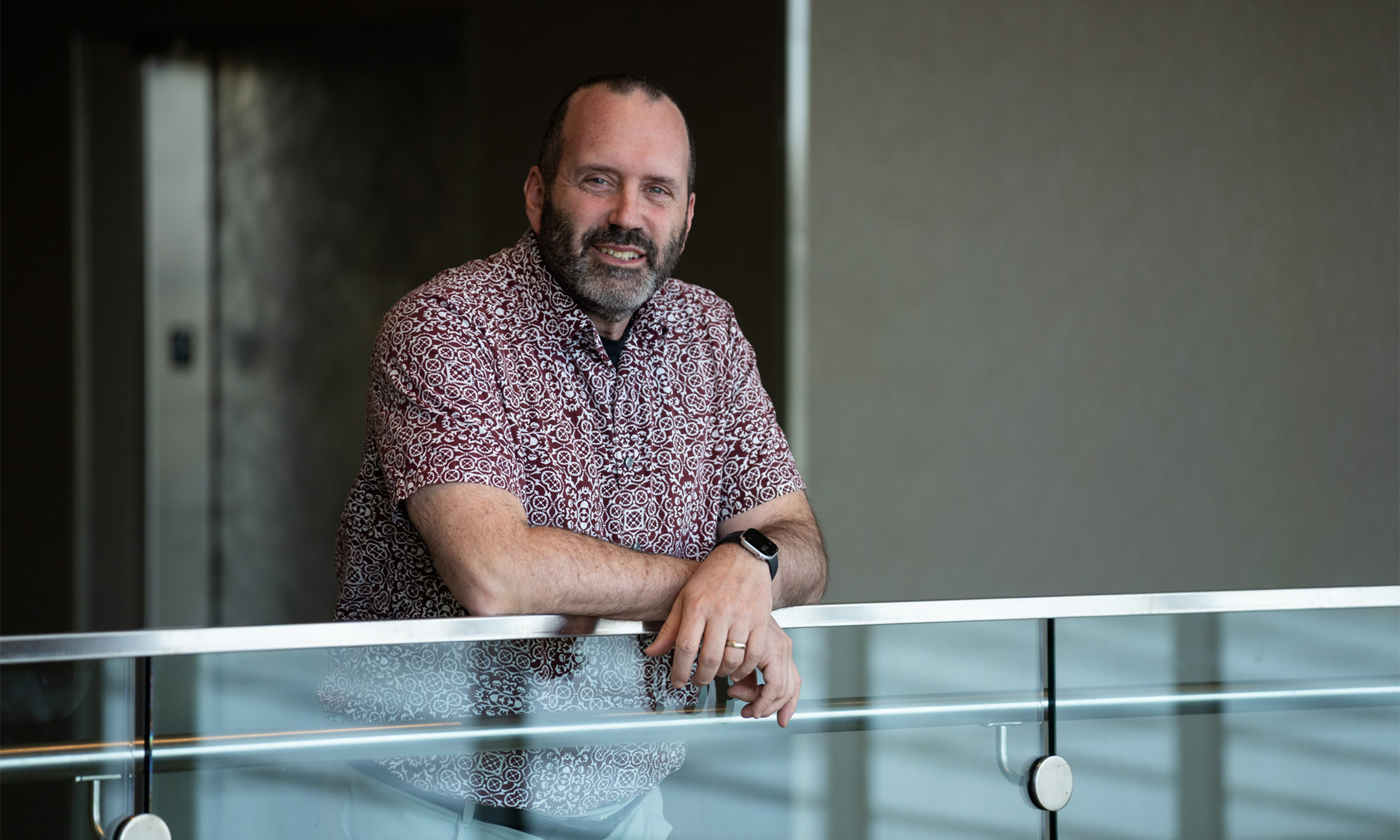 Joe Vercellone, M.D., poses for a picture