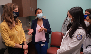 Students at the Burnstein Clinic