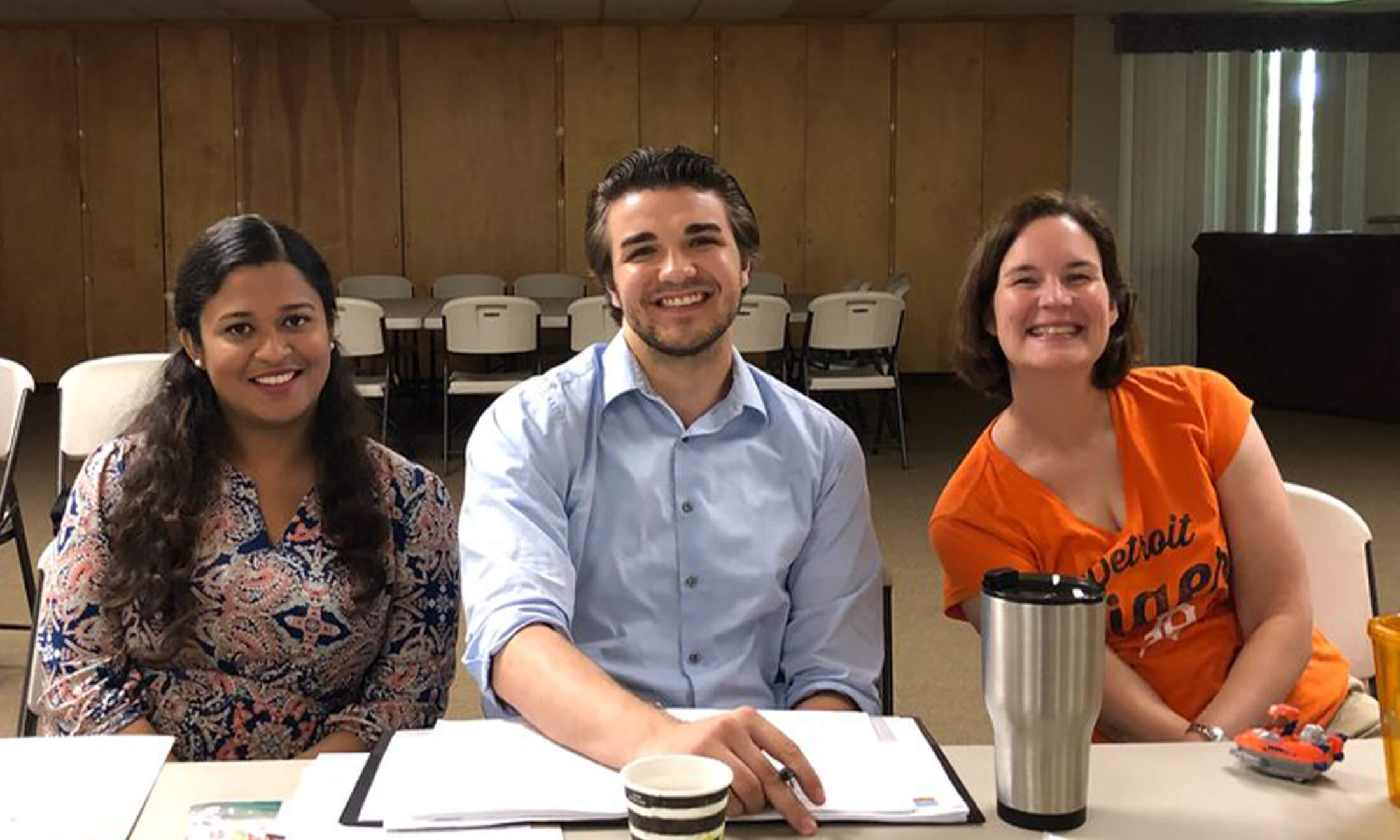 The group that worked on the polio project