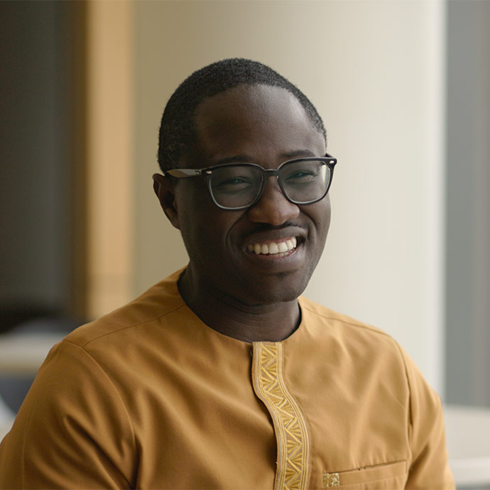 A headshot of Dr. Kwame Sakyi