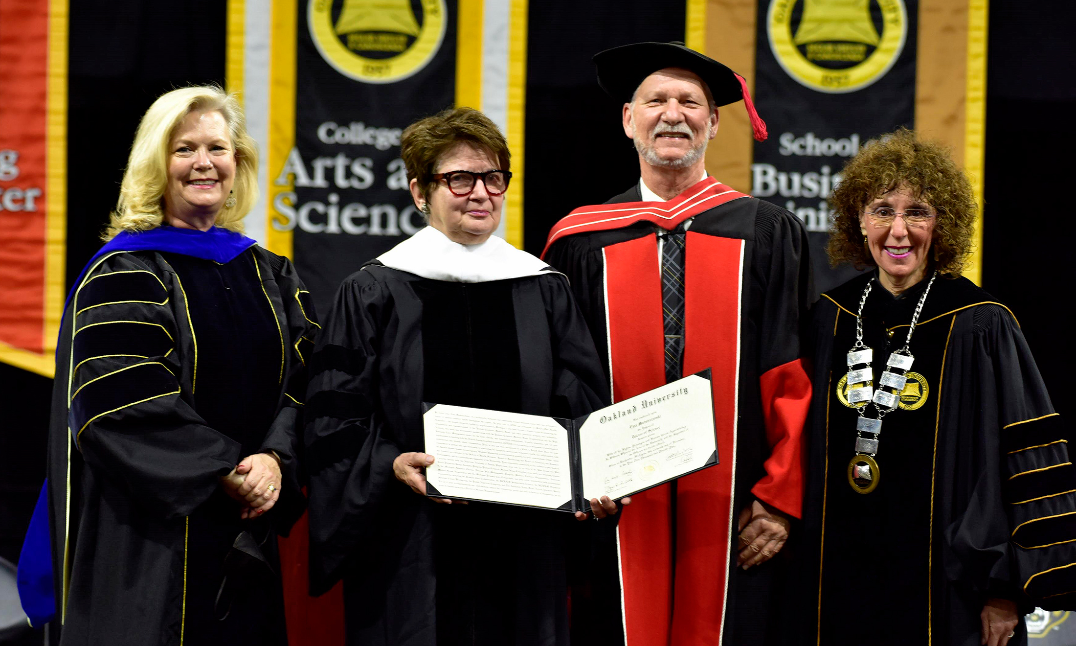 Honoring Distinguished Achievement Banner