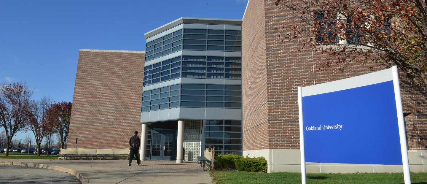 The Oakland University Macomb University Center building.
