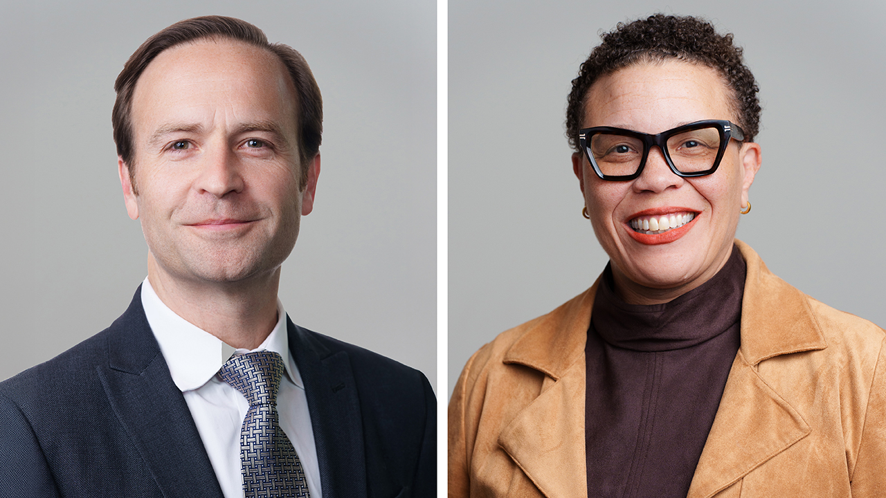 Brian Calley and Trina Scott headshots