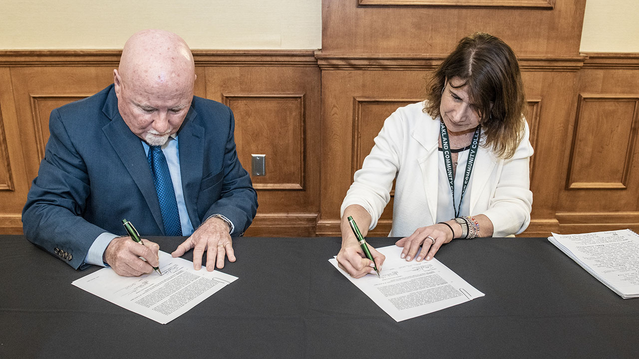 biology articulation agreement signing