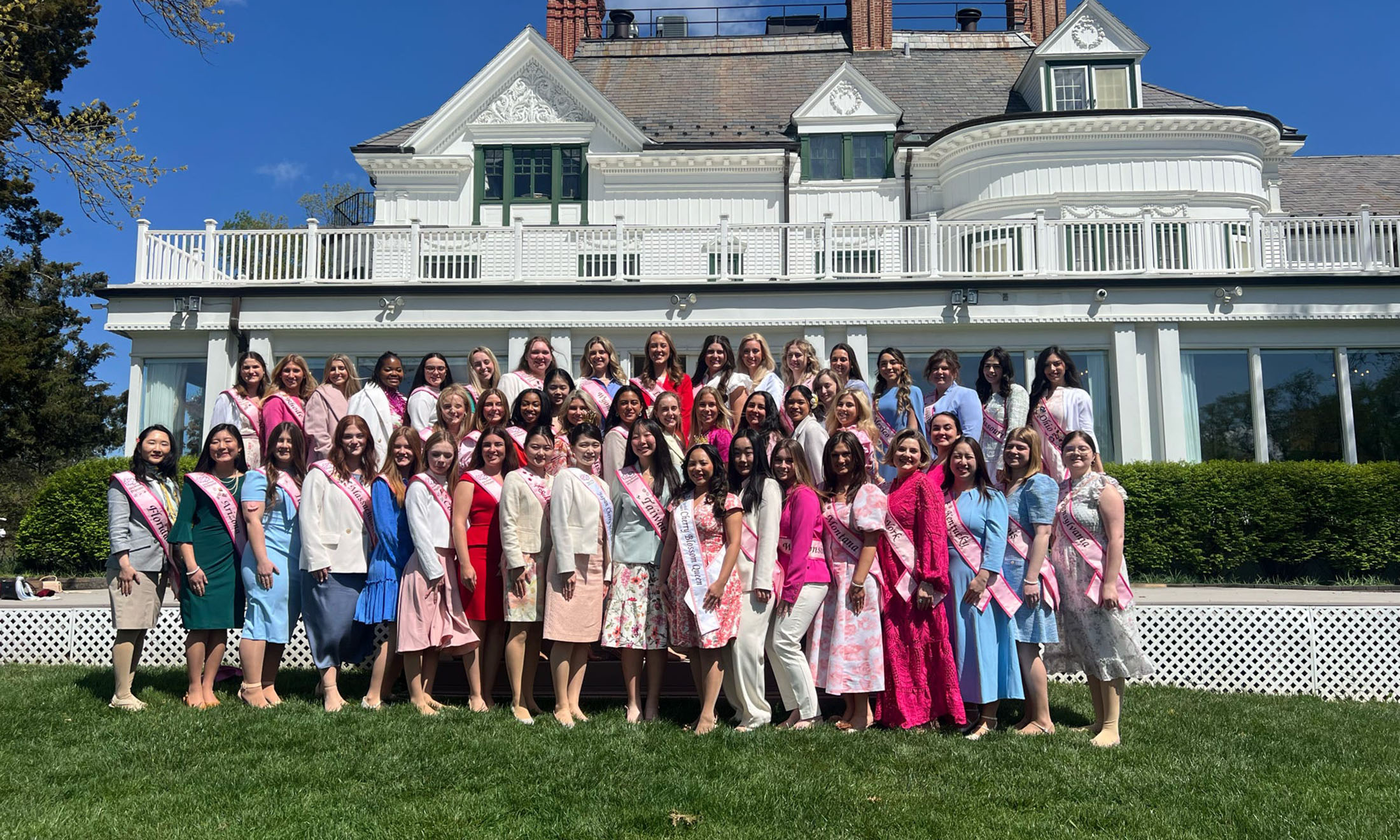 OU student Mallory Waligora was selected to represent New Hampshire in the Cherry Blossom Program