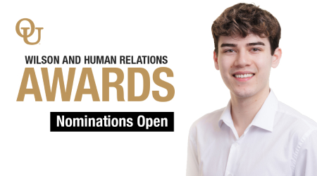 Dylan Pillivant headshot with text promoting student awards