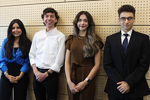 Gabrielle Abdelmessih, Alexander Seidel, Yasmeen Hassan, and Paul Negoita