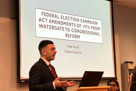 Alden Kachal at PSA national conference