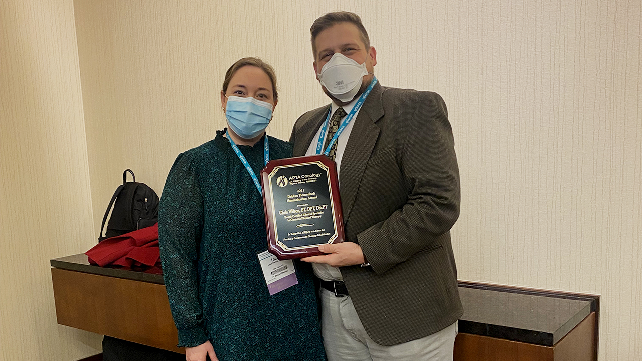 OU professor recognized by American Physical Therapy Association