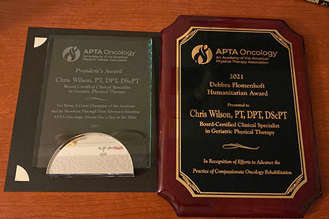 OU professor recognized by American Physical Therapy Association