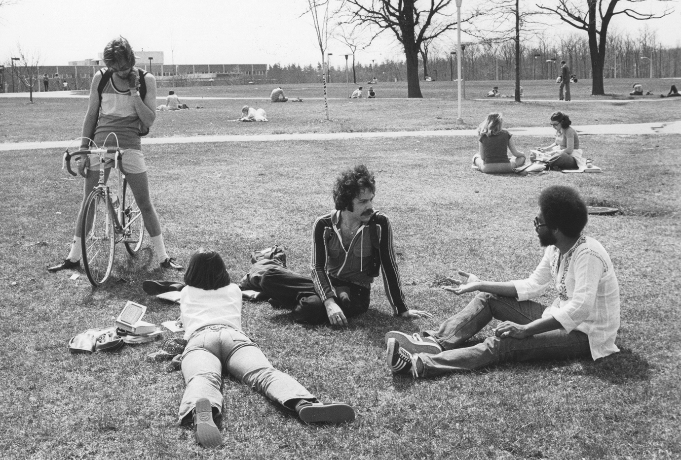 An image showing the attire of the 1970's