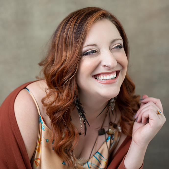 A headshot of Kelli Warshefski