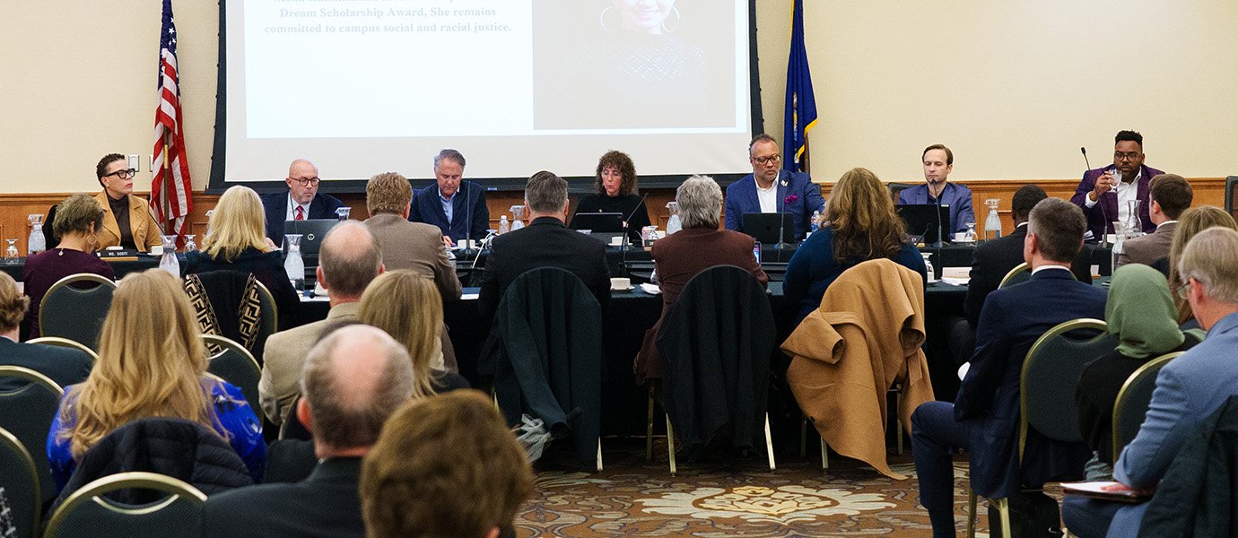 A board meeting