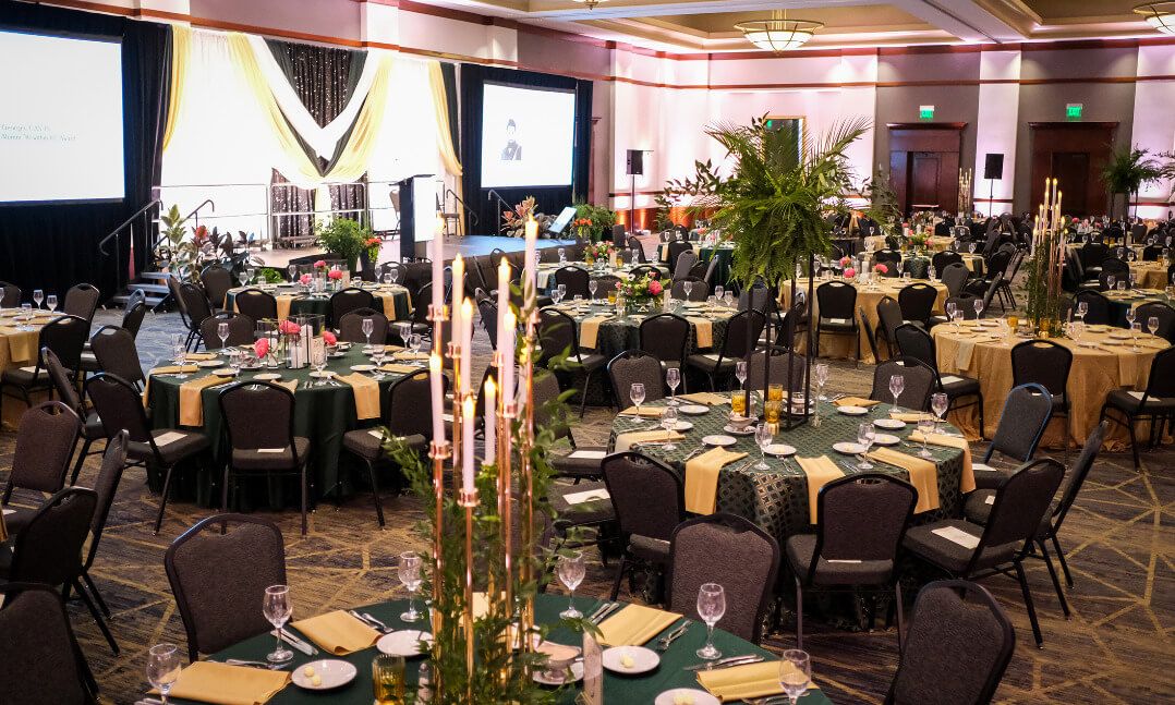 A banquet hall