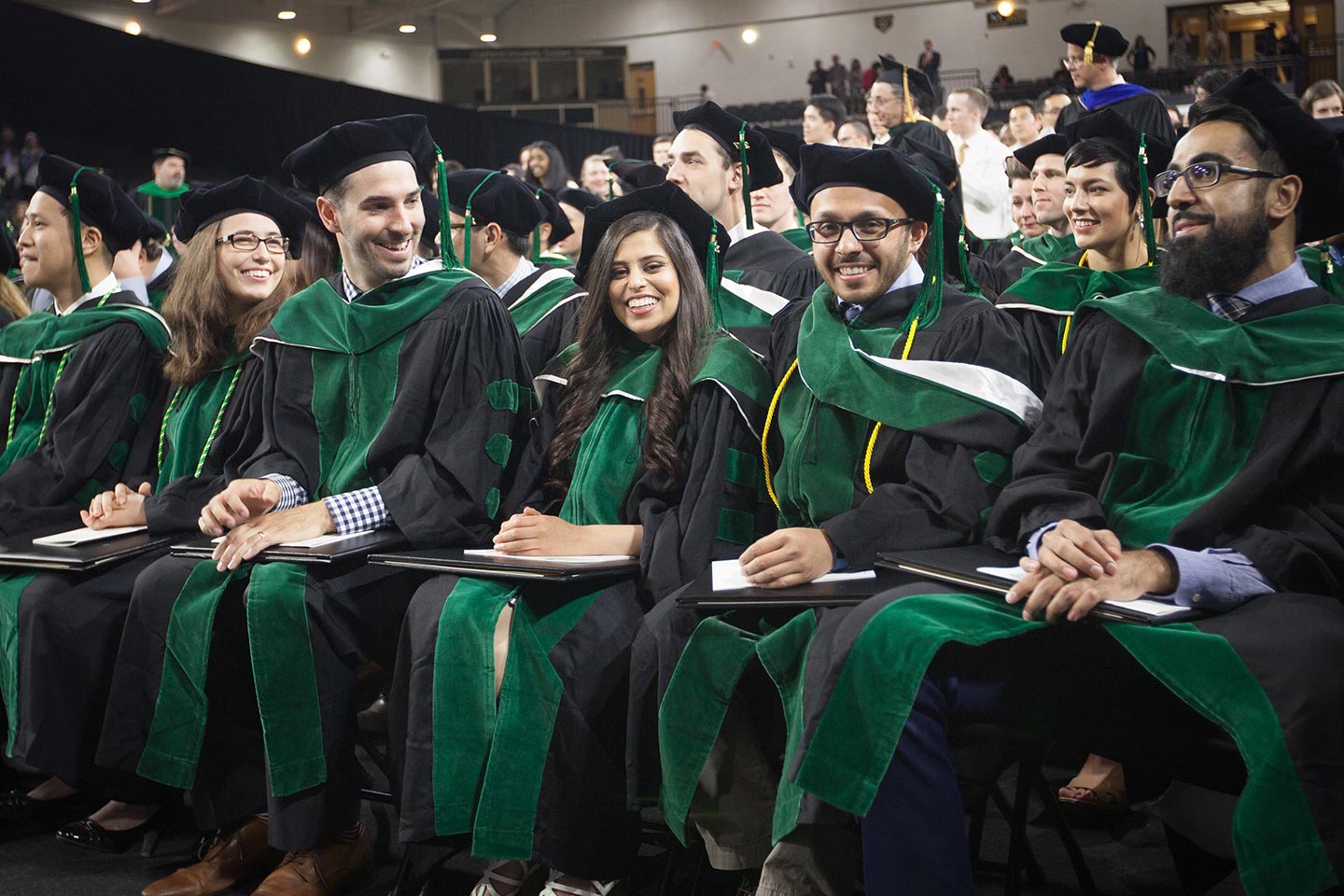 An image from the 2017 OUWB commencement