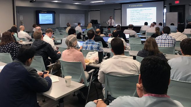 An image from a 2018 Med Ed Week event