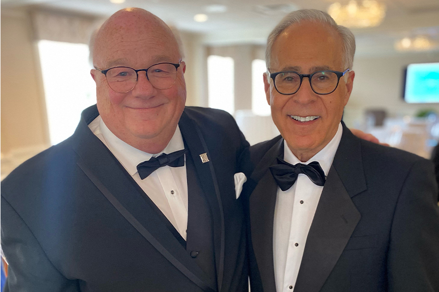 An image of Drs. Mezwa and Franklin