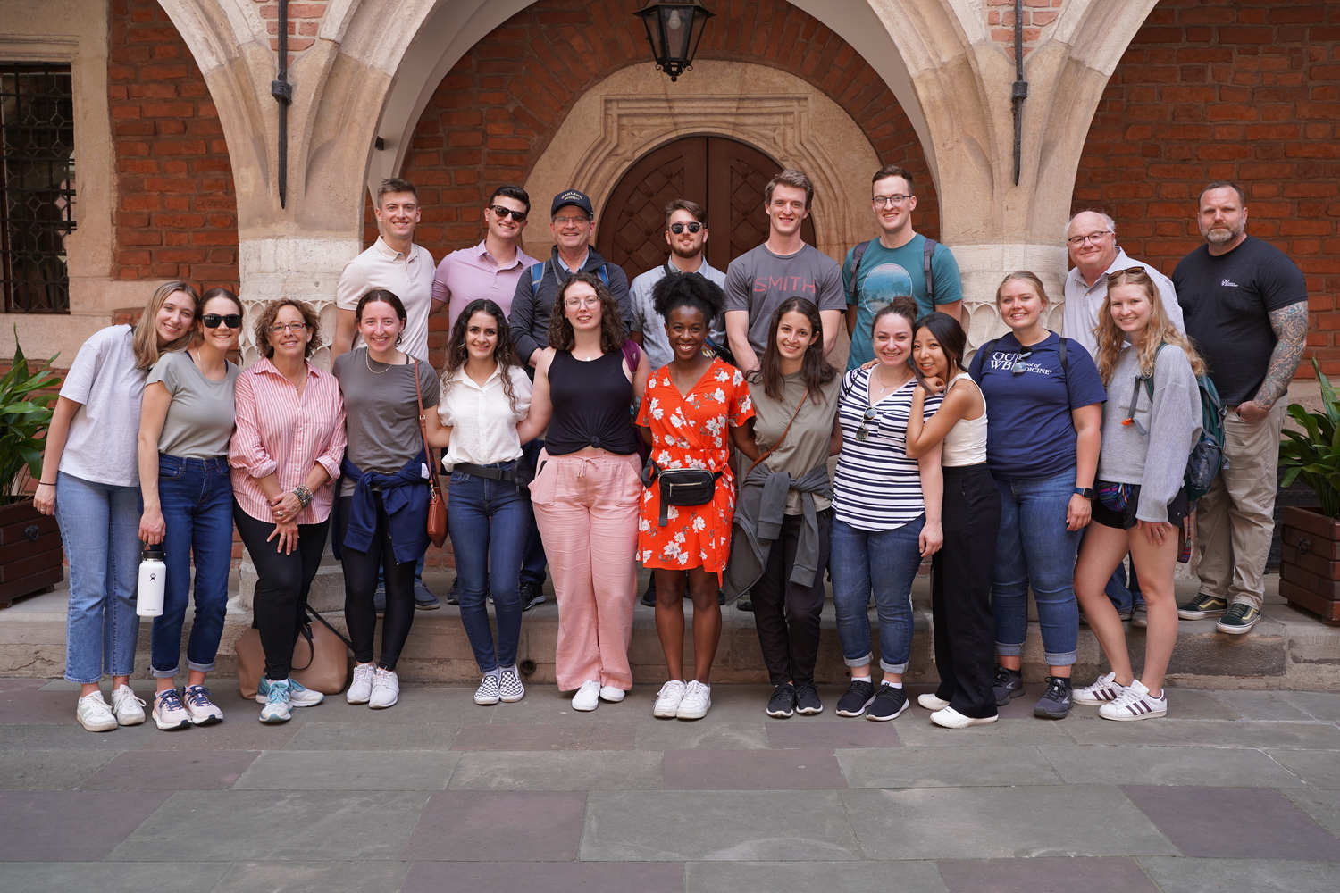 An image of the OUWB cohort in Krakow