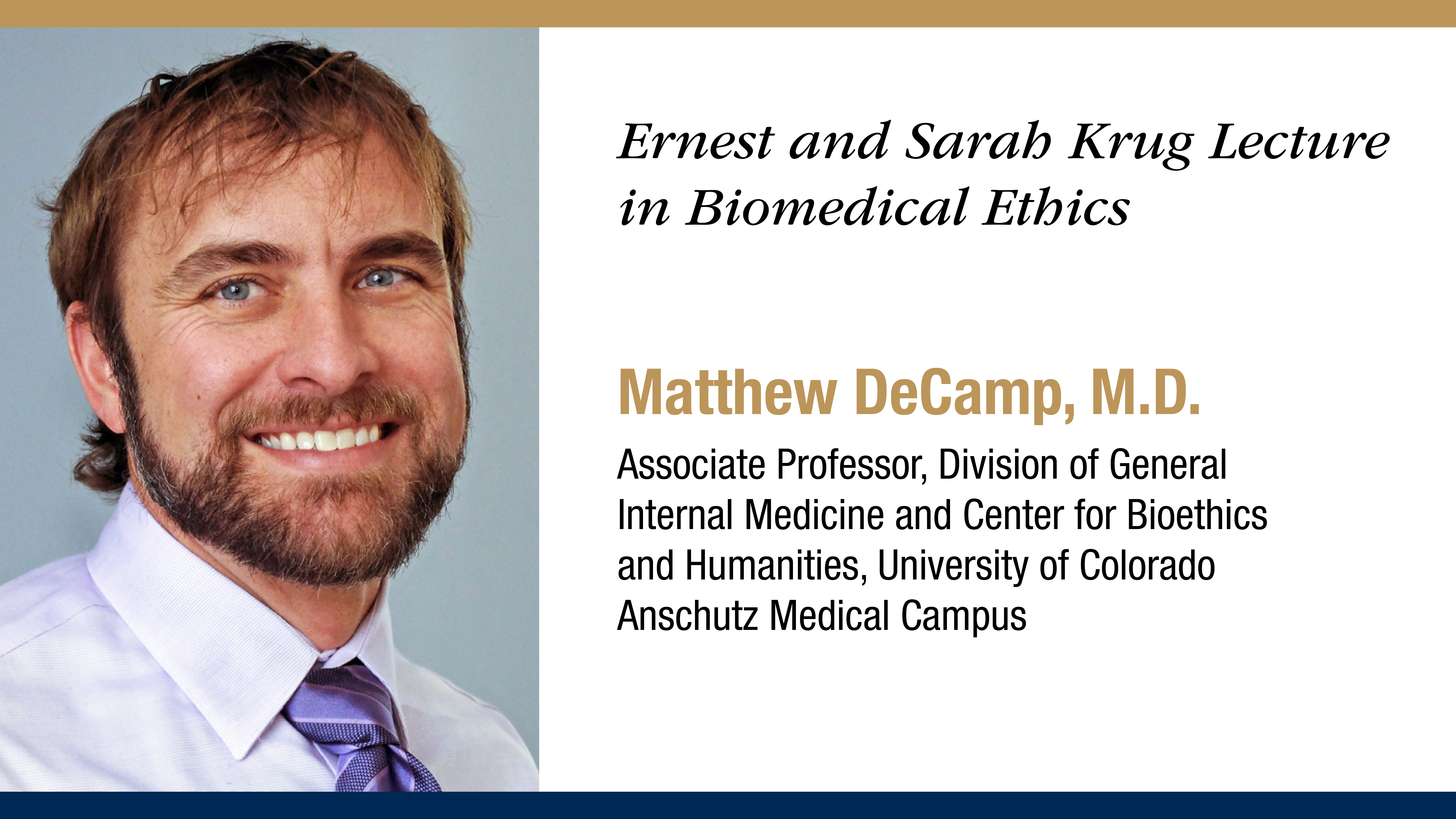 An image introducing Dr. DeCamp