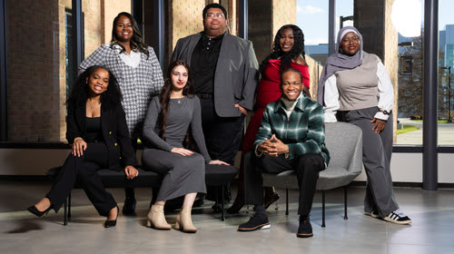 Image of Community Changemakers That Were Honored at The Keeper of the Dream Scholarship Awards