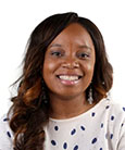 Leah Olajide smiling at the camera