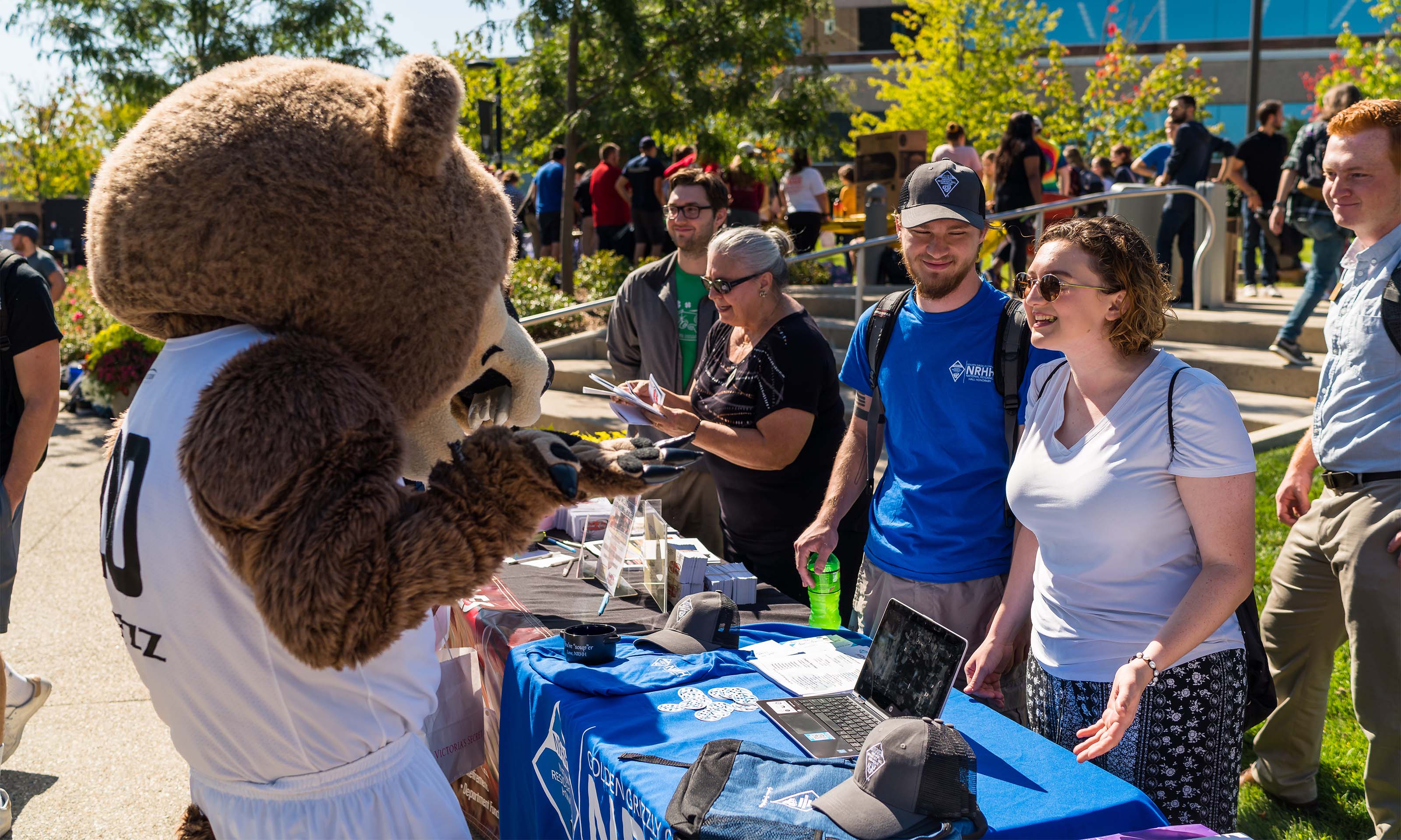 Group of people for welcome week