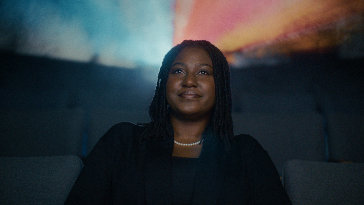 Ashlee Barnes in OU brand video